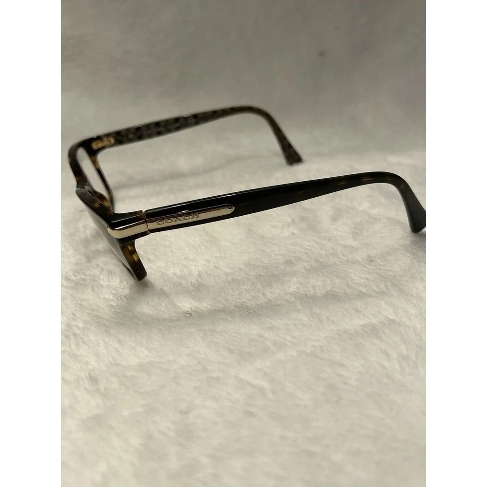 Coach HC 6065 5291 Womens Eyeglasses Dark Tortoise Military Sig C 51-17-135